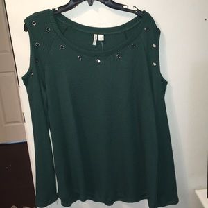 Women’s Size L Emerald Green Sweater